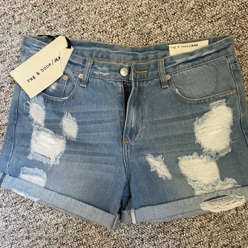 Rag & Bone/JEAN cuffed cut-off shorts 29 Women's